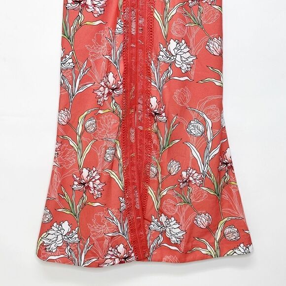 Finders Keepers Floral Lace Midi Dress Size Small - Picture 9 of 13